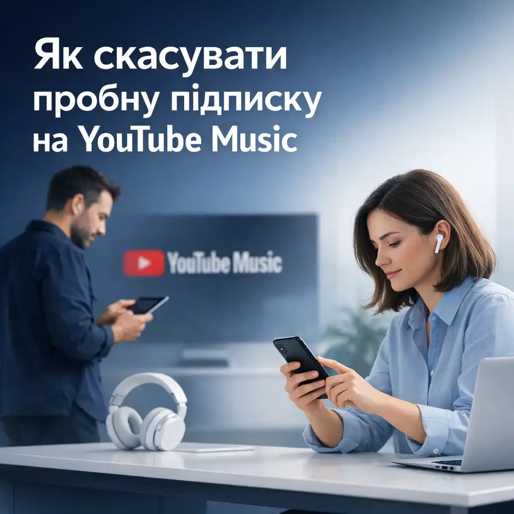 Як скасувати пробну підписку на YouTube Music