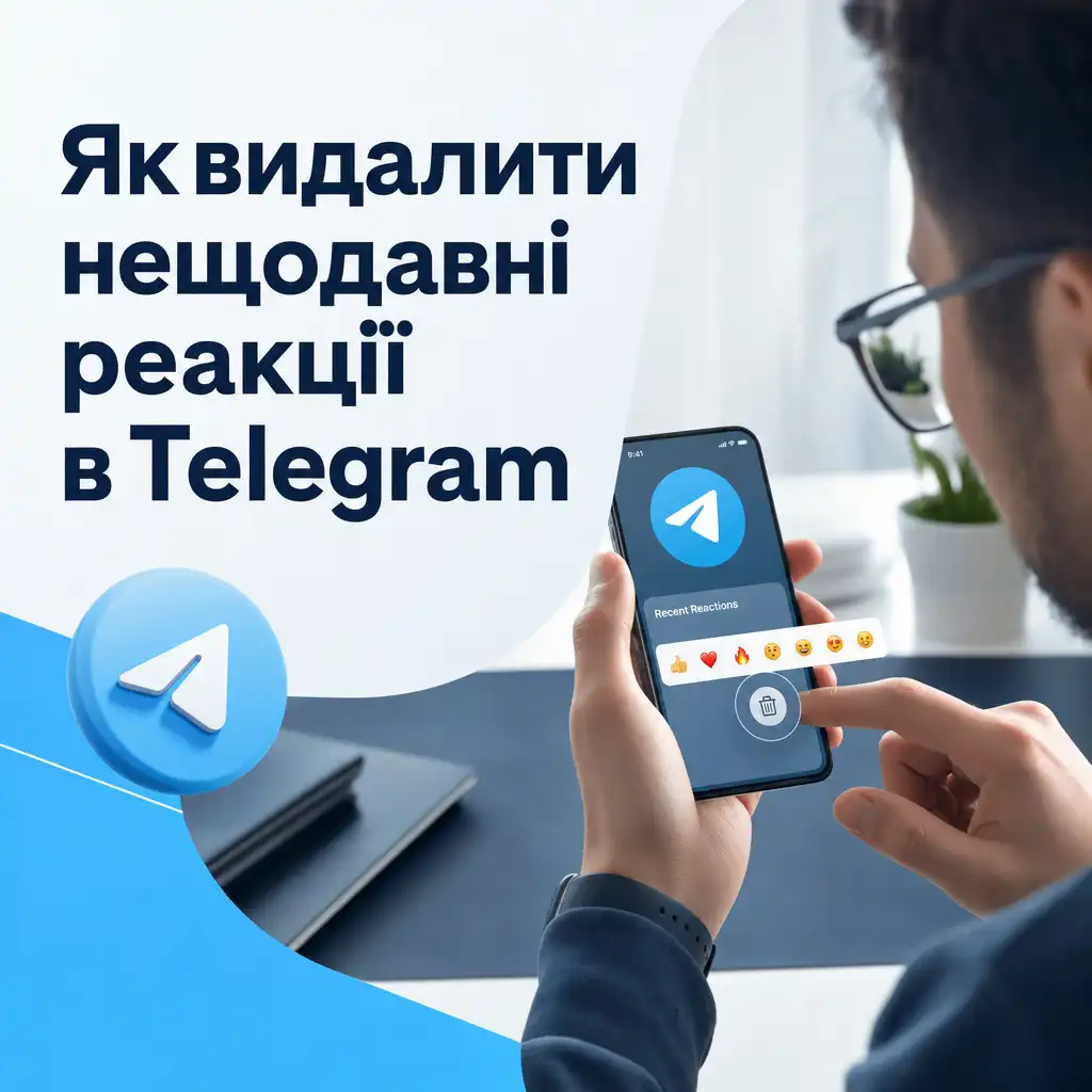 Як видалити нещодавні реакції в Telegram