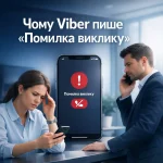 Чому Viber пише «Помилка виклику»