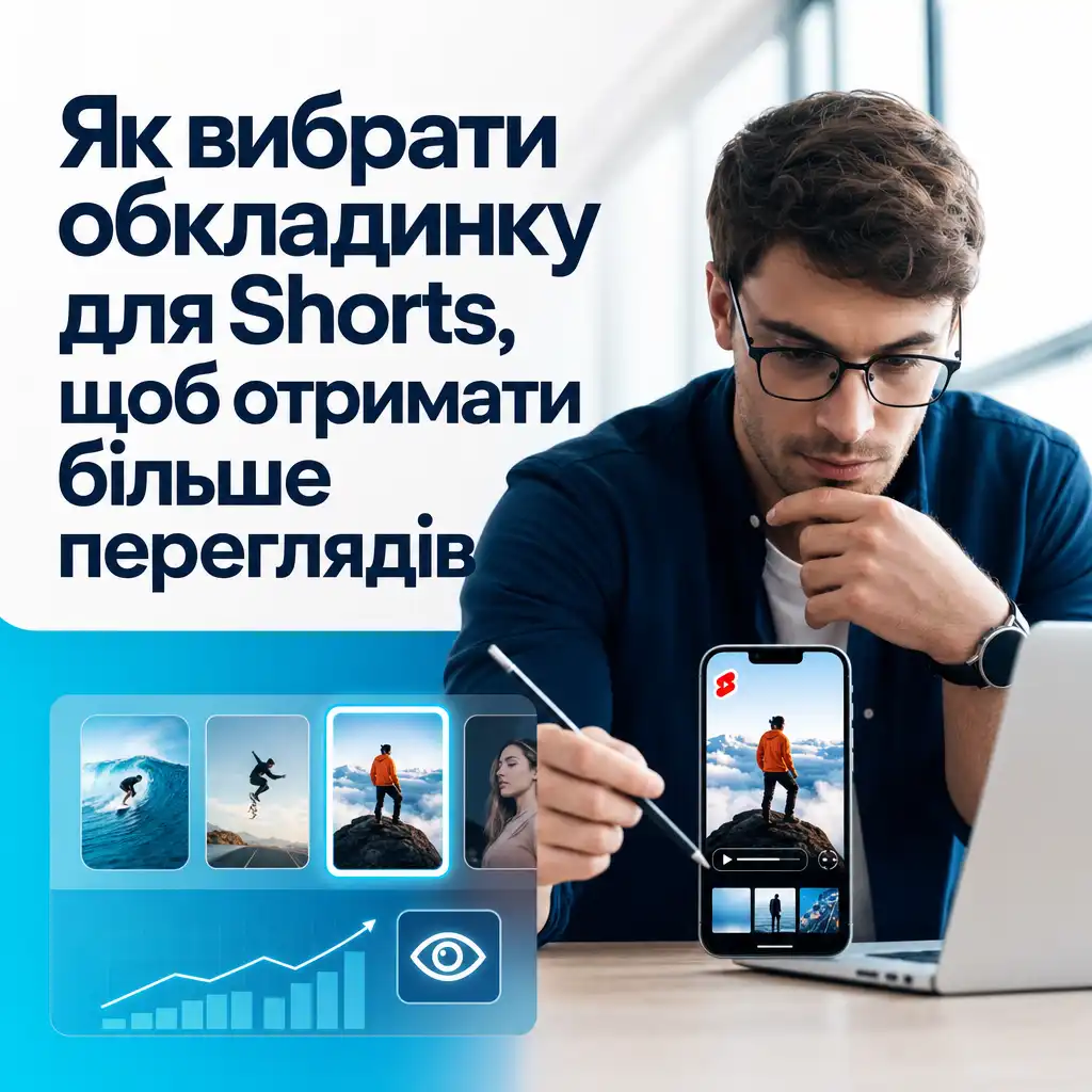 Як вибрати обкладинку для Shorts, щоб отримати більше переглядів