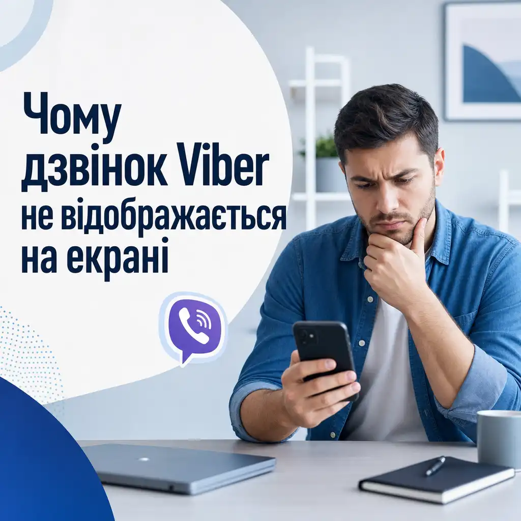 Чому дзвінок Viber не відображається на екрані