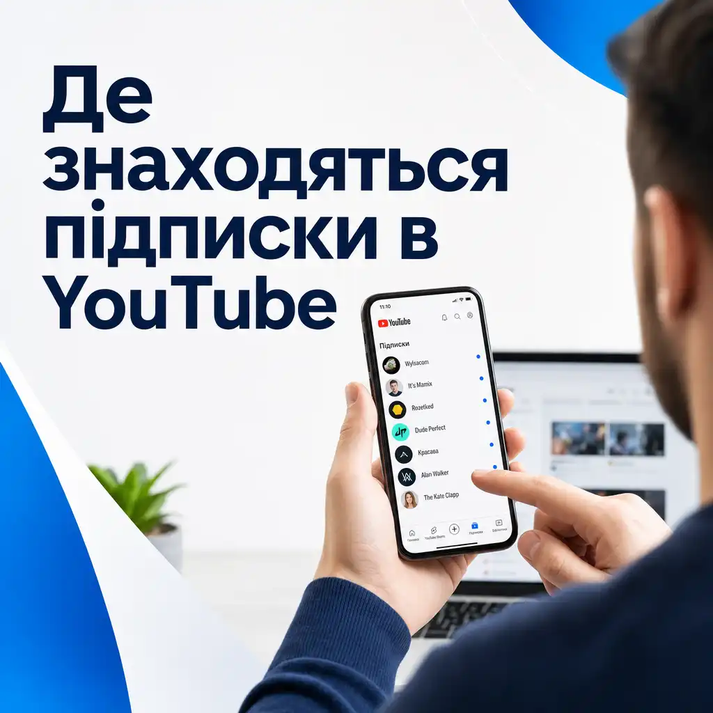 Де знаходяться підписки в YouTube