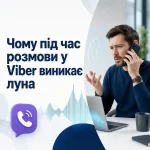 Чому під час розмови у Viber виникає луна