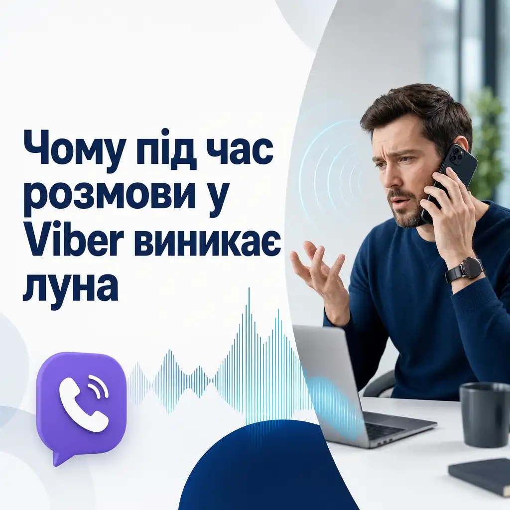Чому під час розмови у Viber виникає луна