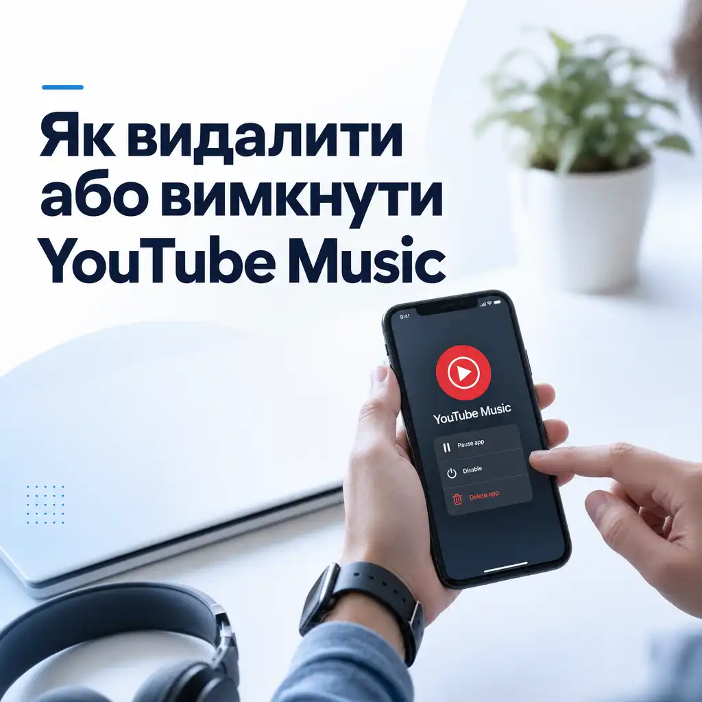 Як видалити або вимкнути YouTube Music
