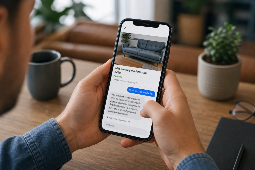 Facebook Marketplace дозволяє Meta AI відповідати на повідомлення покупців