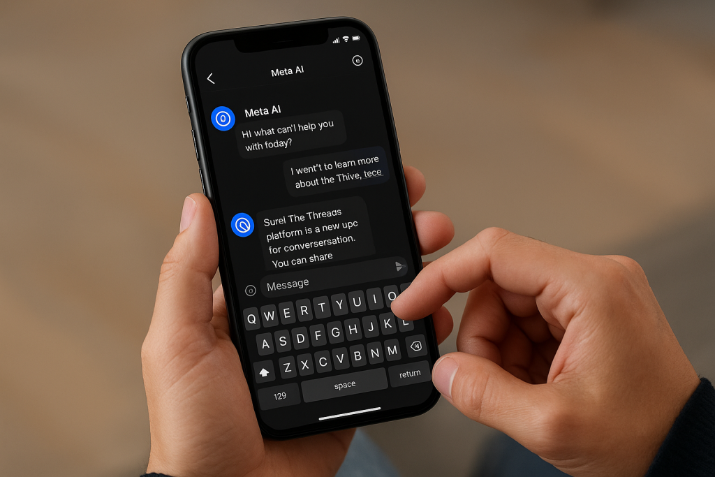Користувачі Threads отримали можливість надсилати особисті повідомлення Meta AI
