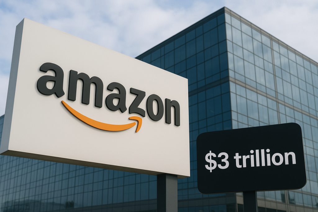 Amazon вперше досягла ринкової вартості понад 3 трильйони доларів