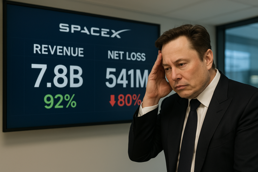 Перші результати SpaceX як публічної компанії насторожують інвесторів