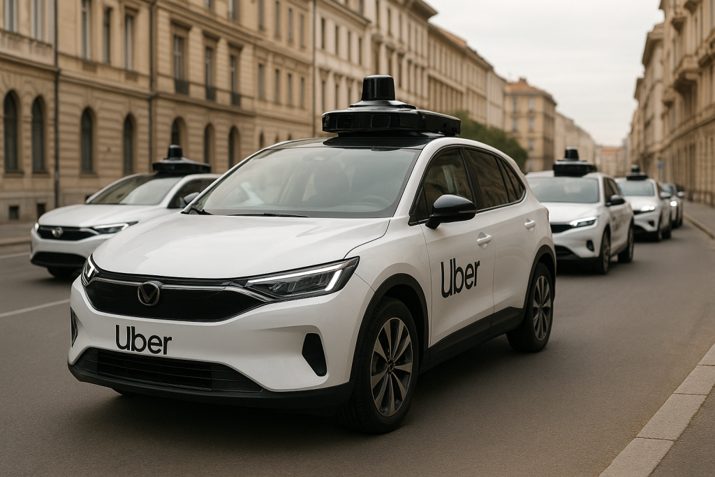 Uber та Pony AI запускають 2000 роботаксі в Європі