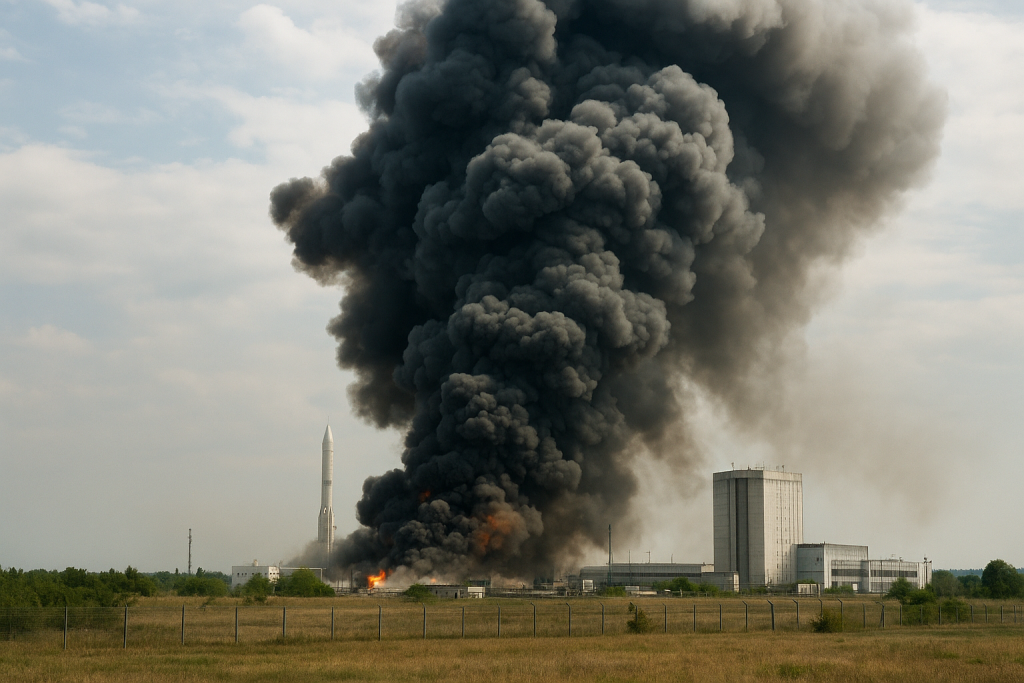 Сили оборони України завдали удару по ракетно-космічному центру в Самарі та аеродрому Росії