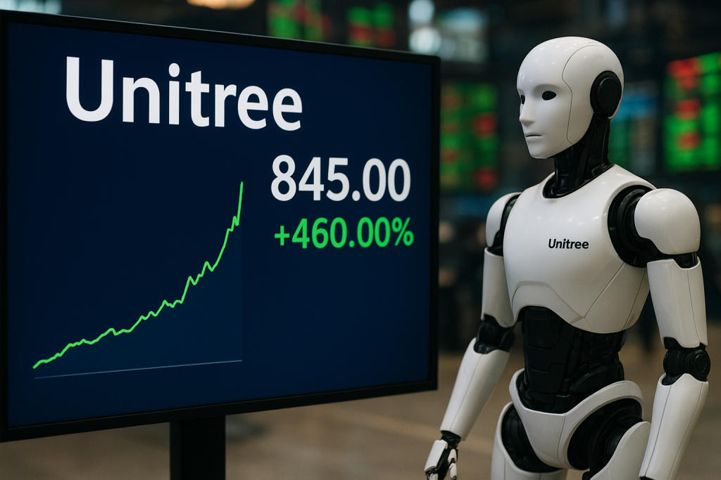 Зростання акцій Unitree відображає інтерес інвесторів до фізичного штучного інтелекту