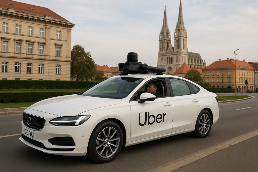 Uber розпочинає перше європейське таксі на колесах у Хорватії