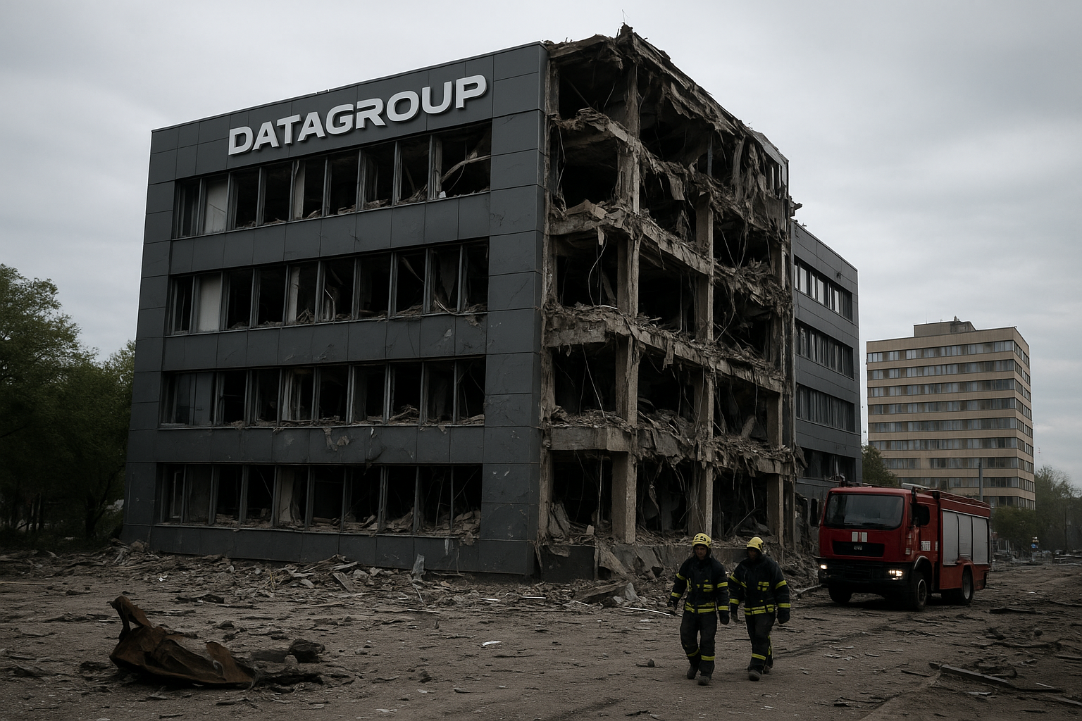 Київ знову під ударом: росіяни атакували датацентр